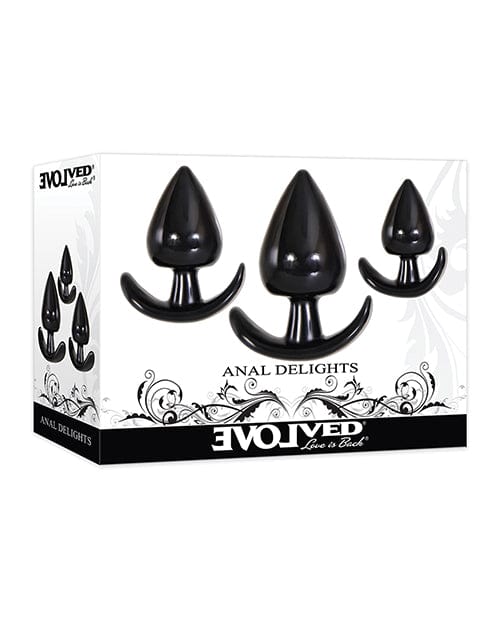Evolved Novelties Evolved Anal Delights - Black Anal Toys