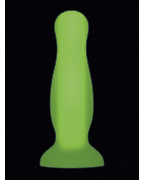 Evolved Novelties Evolved Luminous Anal Plug Large - Green Anal Toys