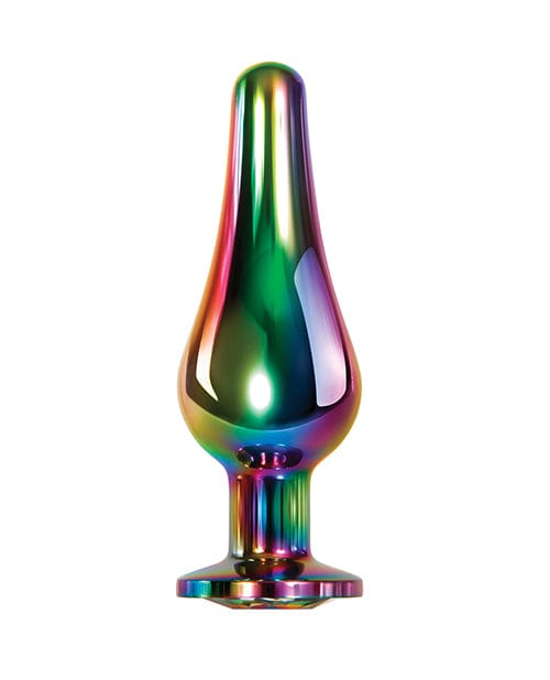 Evolved Novelties Evolved Rainbow Metal Plug Anal Toys