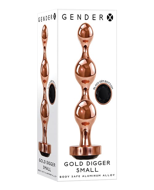Evolved Novelties Gender X Gold Digger Small Anal Toys