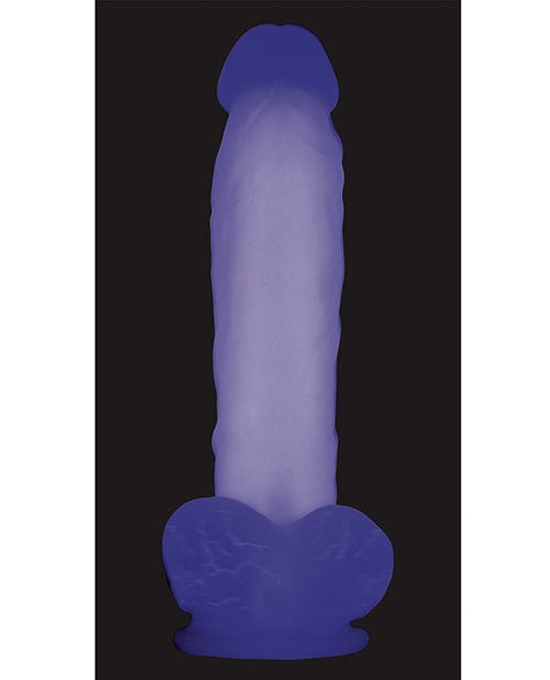 Evolved Novelties Evolved Luminous Dildo Non Vibrating - Purple Dildos