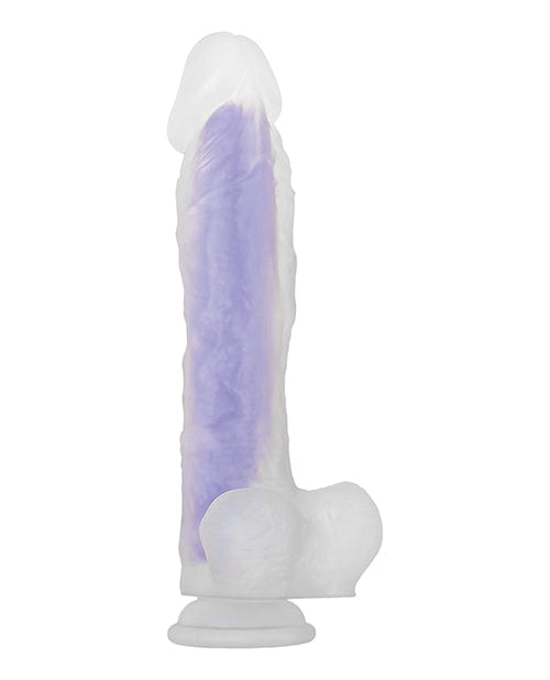 Evolved Novelties Evolved Luminous Dildo Stud Non Vibrating - Purple Dildos