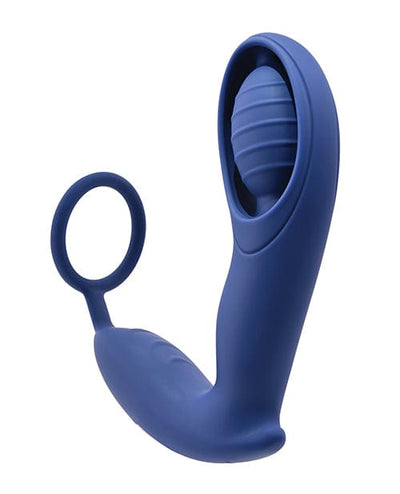 Evolved Novelties INC Zero Tolerance Extra Mile C Ring Vibrator - Blue Anal Toys
