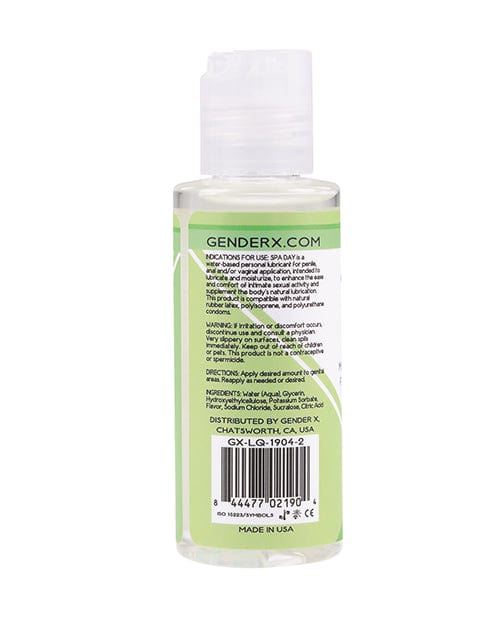Evolved Novelties INC Gender X Flavored Lube - Spa Day Lubes