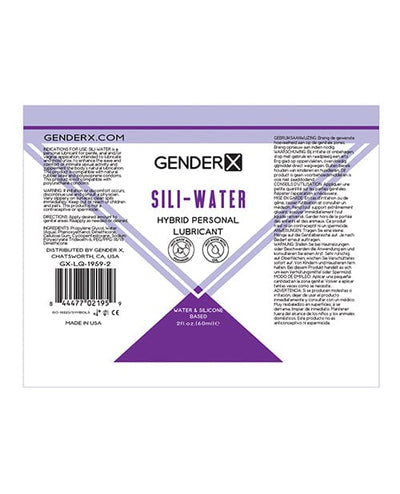 Evolved Novelties INC Gender X Sili-water Lubes