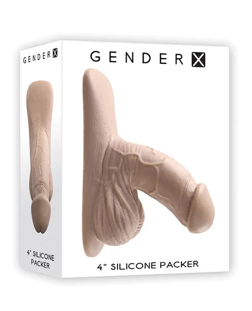 Evolved Novelties INC Gender X 4" Silicone Packer Ivory More