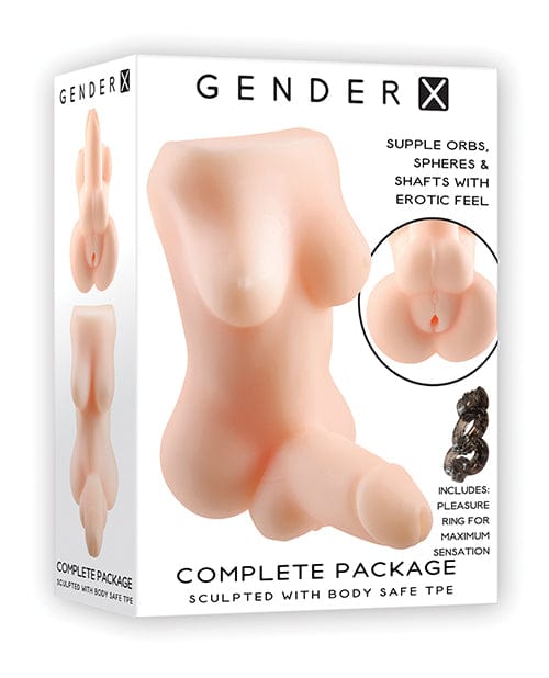Evolved Novelties INC Gender X Complete Package Multi Function Stroker Light Penis Toys