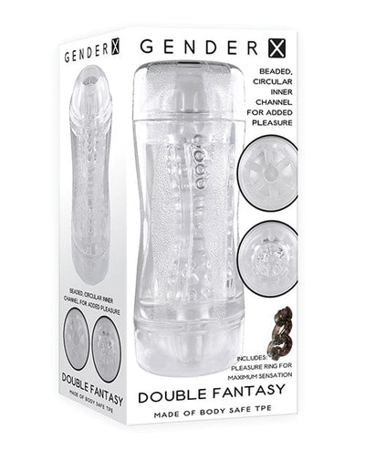 Evolved Novelties INC Gender X Double Fantasy - Clear Penis Toys
