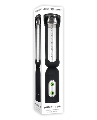 Evolved Novelties INC Zero Tolerance Pump It Up Suction Penis Pump - Black Penis Toys