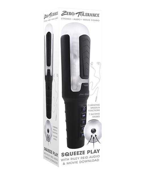 Evolved Novelties INC Zero Tolerance Squeeze Play W-riley Reid Audio &amp; Movie Download - Black Penis Toys