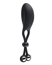 Evolved Novelties INC Zero Tolerance The Big Bang Adjustable Tapping Ring W-steel Balls - Black Penis Toys