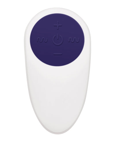 Evolved Novelties INC Adam & Eve's Silicone Remote Control Rabbit Ring - Purple Vibrators