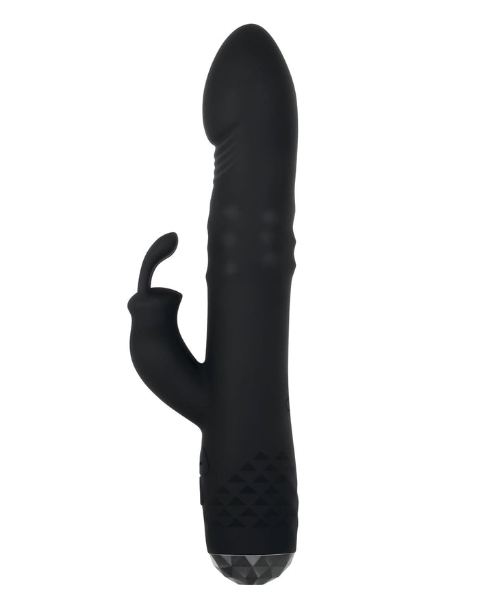 Evolved Novelties INC Evolved Bodacious Bunny Rotating Rabbit - Black Vibrators