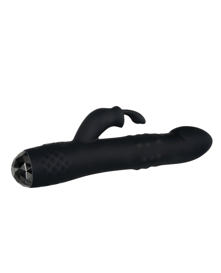 Evolved Novelties INC Evolved Bodacious Bunny Rotating Rabbit - Black Vibrators