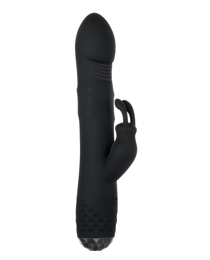 Evolved Novelties INC Evolved Bodacious Bunny Rotating Rabbit - Black Vibrators