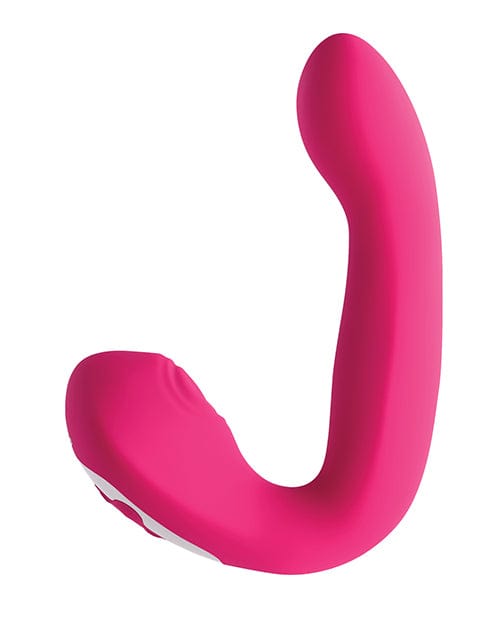 Evolved Novelties INC Evolved Buck Wild Come Hither Dual End Massager - Pink Vibrators