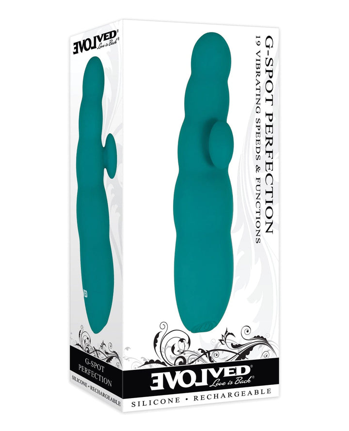 Evolved Novelties INC Evolved G Spot Perfection Vibe - Teal Vibrators