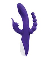 Evolved Novelties INC Evolved Lick Me Triple Stim Vibe - Purple Vibrators