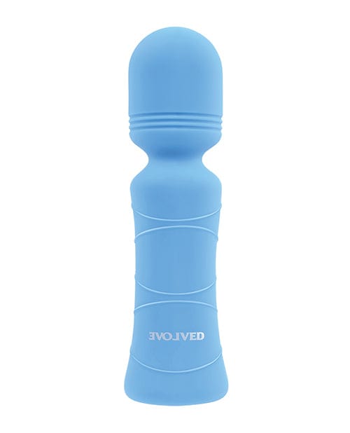 Evolved Novelties INC Evolved Out Of The Blue Vibrating Mini Wand - Blue Vibrators