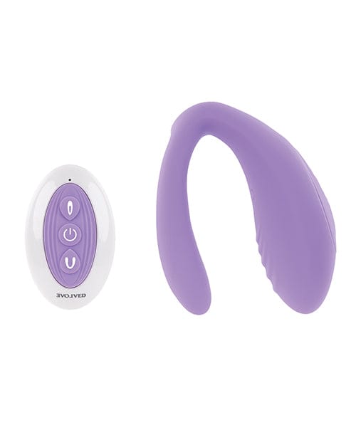 Evolved Novelties INC Evolved Petite Tickler Mini Vibe W-remote - Purple Vibrators