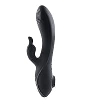 Evolved Novelties INC Evolved Rabbit Hole Triple Stimulation Vibrator - Black Vibrators