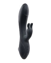 Evolved Novelties INC Evolved Rabbit Hole Triple Stimulation Vibrator - Black Vibrators