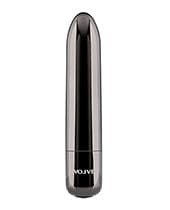 Evolved Novelties INC Evolved Real Simple Rechargeable Bullet - Black Chrome Vibrators