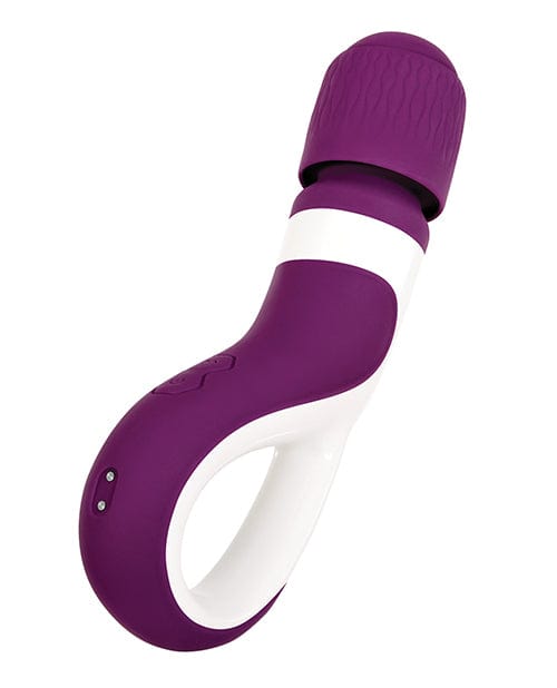 Evolved Novelties INC Gender X Handle It Wand - Purple-white Vibrators