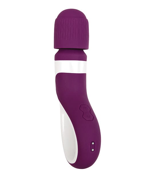 Evolved Novelties INC Gender X Handle It Wand - Purple-white Vibrators