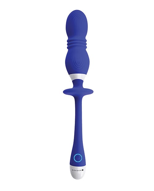 Evolved Novelties INC Gender X Play Ball - Blue Vibrators