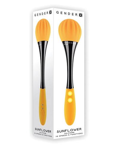 Evolved Novelties INC Gender X Sunflower Double Ended Vibe - Yellow Vibrators