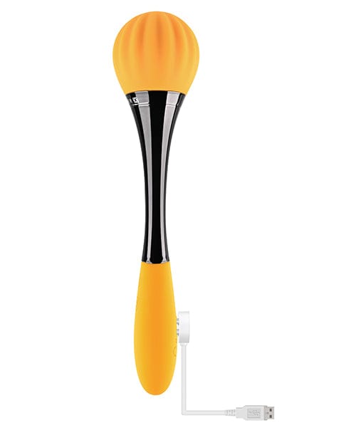 Evolved Novelties INC Gender X Sunflower Double Ended Vibe - Yellow Vibrators