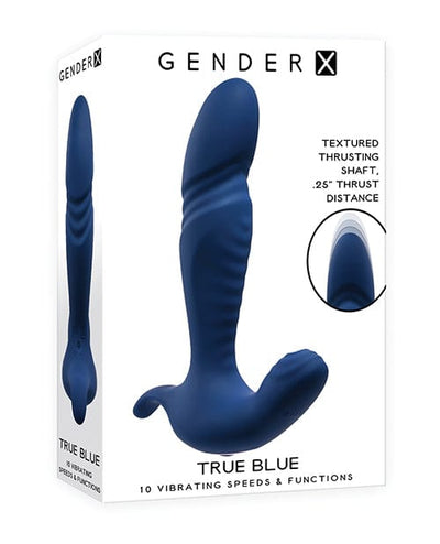 Evolved Novelties INC Gender X True Blue - Blue Vibrators