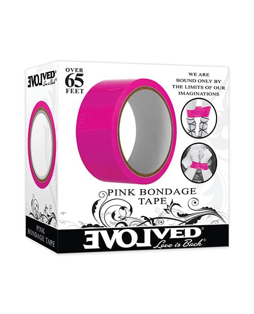 Evolved Novelties Evolved Bondage Tape Pink Kink &amp; BDSM