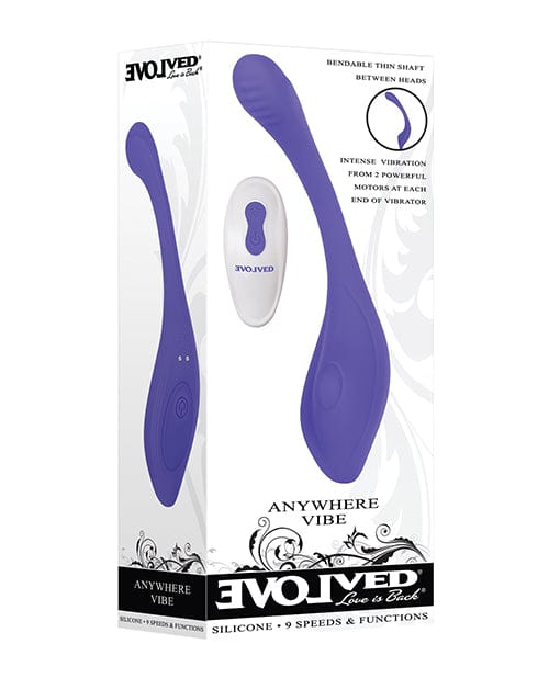 Evolved Novelties Evolved Anywhere Vibe - Blue Vibrators
