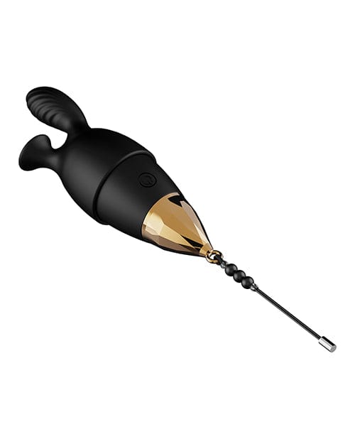 Evolved Novelties Evolved Egg Citement Rechargeable Bullet - Black-Gold Vibrators