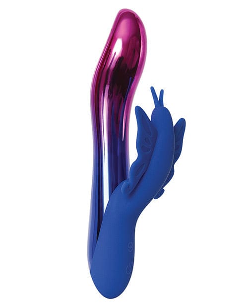 Evolved Novelties Evolved Firefly Dual Stim - Blue Vibrators