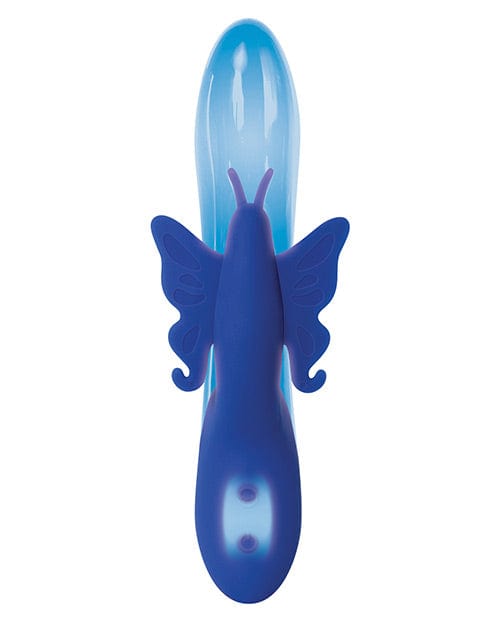 Evolved Novelties Evolved Firefly Dual Stim - Blue Vibrators
