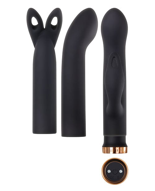 Evolved Novelties Evolved Four Play Kit - Black-Rose Gold Vibrators