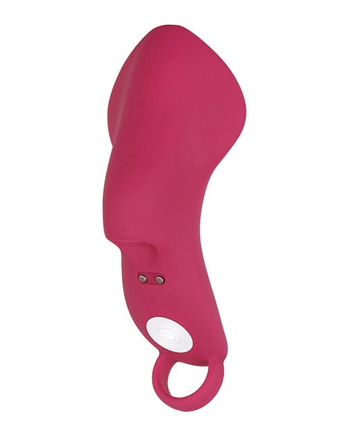 Evolved Novelties Evolved Frisky Finger Rechargeable Bullet - Burgundy Vibrators