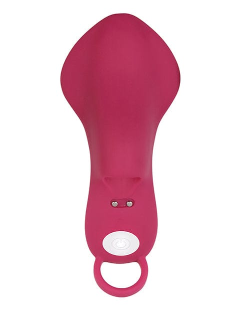 Evolved Novelties Evolved Frisky Finger Rechargeable Bullet - Burgundy Vibrators