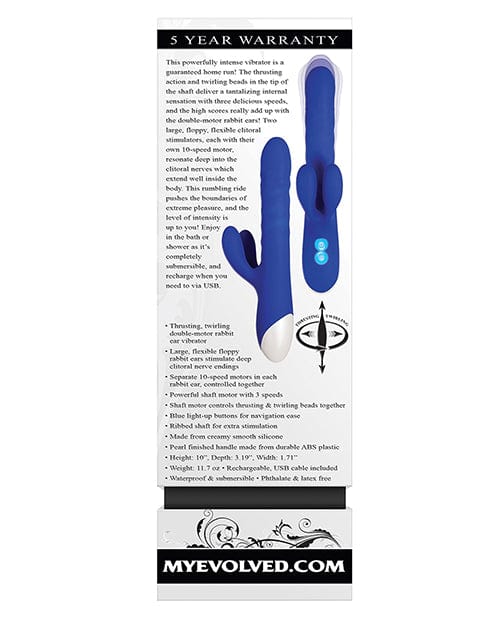 Evolved Novelties Evolved Grand Slam - Blue Vibrators