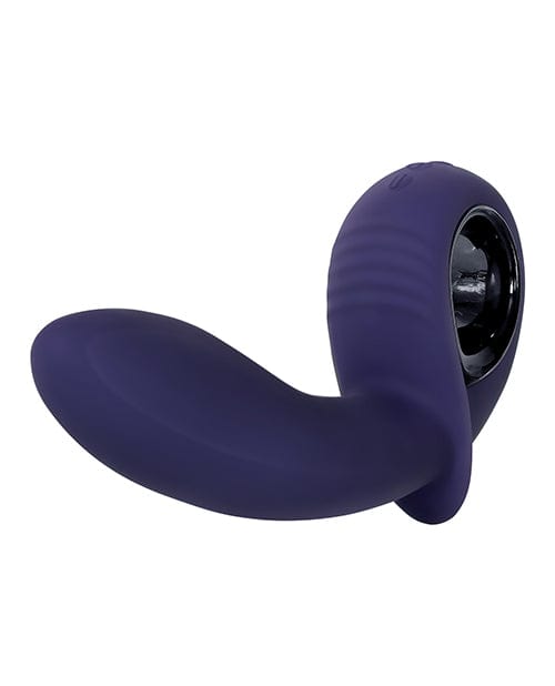 Evolved Novelties Evolved Inflatable G Rechargeable Vibrator - Purple Vibrators