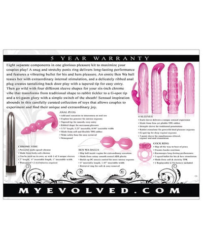Evolved Novelties Evolved Intense Pleasure Kit Vibrators