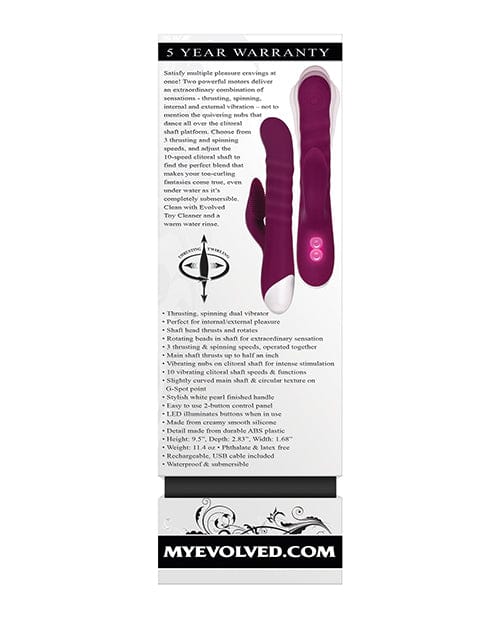 Evolved Novelties Evolved Lovely Lucy - Purple Vibrators