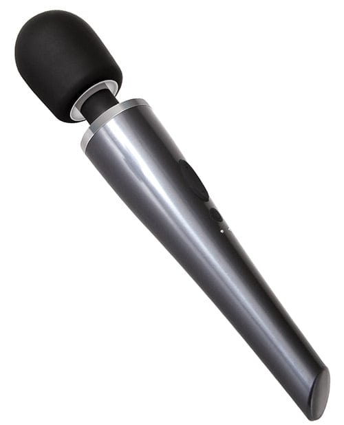 Evolved Novelties Evolved Mighty Metallic Wand - Gray-Black Vibrators