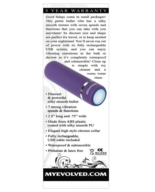 Evolved Novelties Evolved Purple Passion - Purple Vibrators