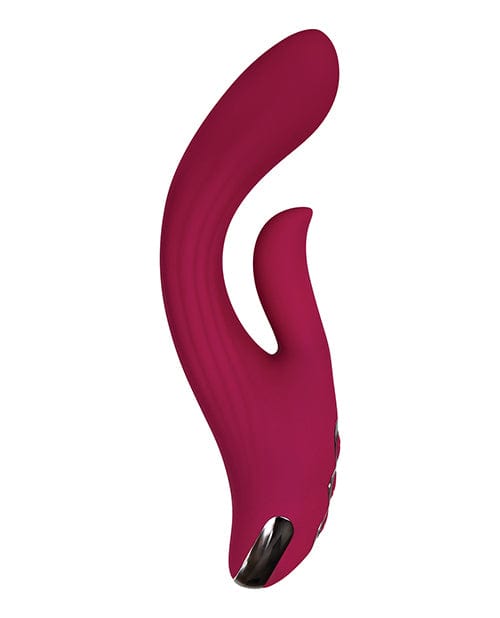 Evolved Novelties Evolved Red Dream Dual Stim - Burgundy Vibrators