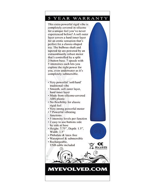 Evolved Novelties Evolved Robust Rumbler - Blue Vibrators