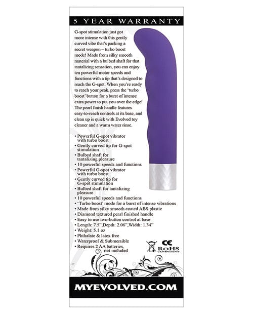 Evolved Novelties Evolved Spark - Purple Vibrators